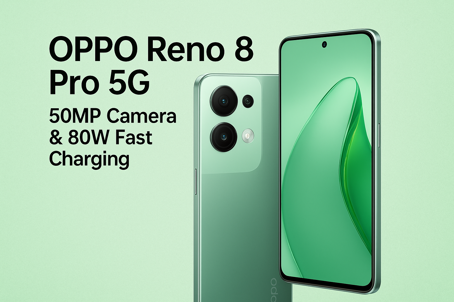 OPPO Reno 8 Pro 5G smartphone with 50MP triple camera setup, AMOLED 120Hz display and 80W fast charging in India